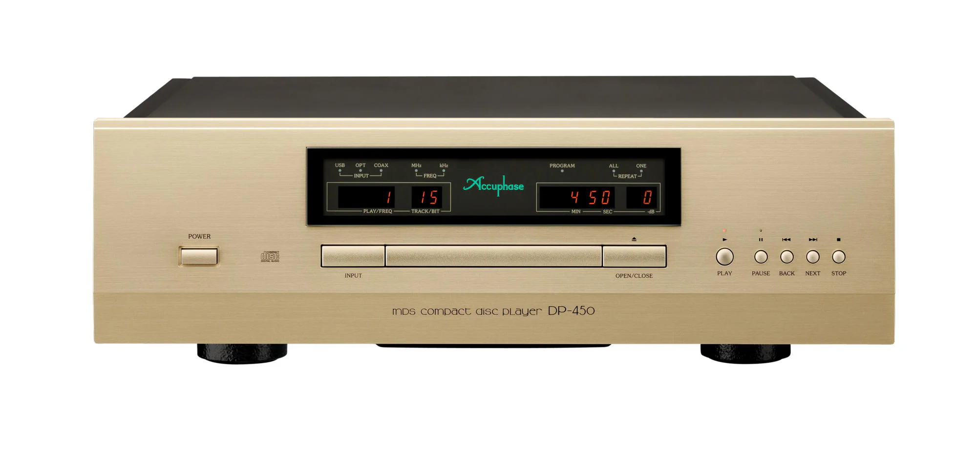 Accuphase DP-450 - Lecteur CD, DAC ESS 32 Bits - Image 3