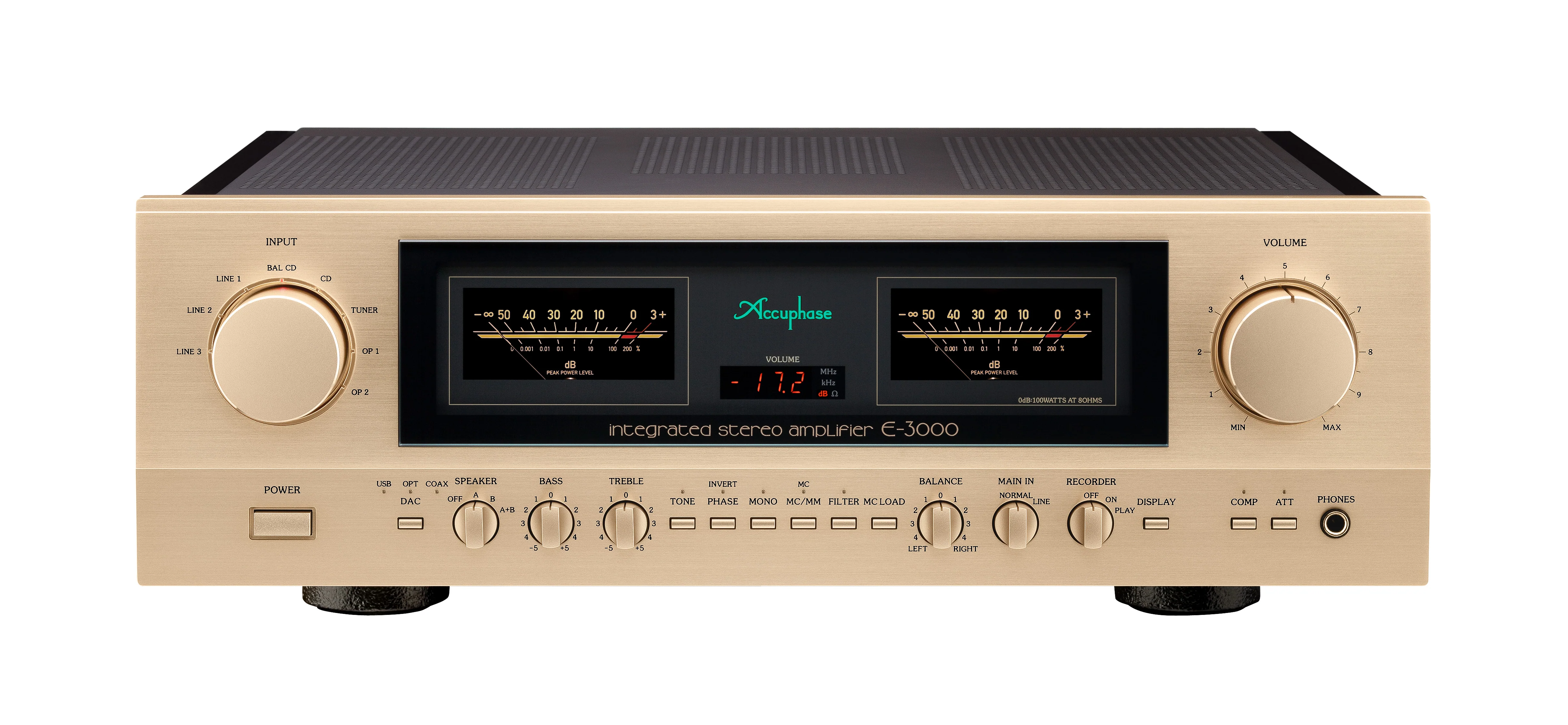 Accuphase E-3000 - Amplificateur stéréo intégré 100 Watts par canal Classe AB - Image 5