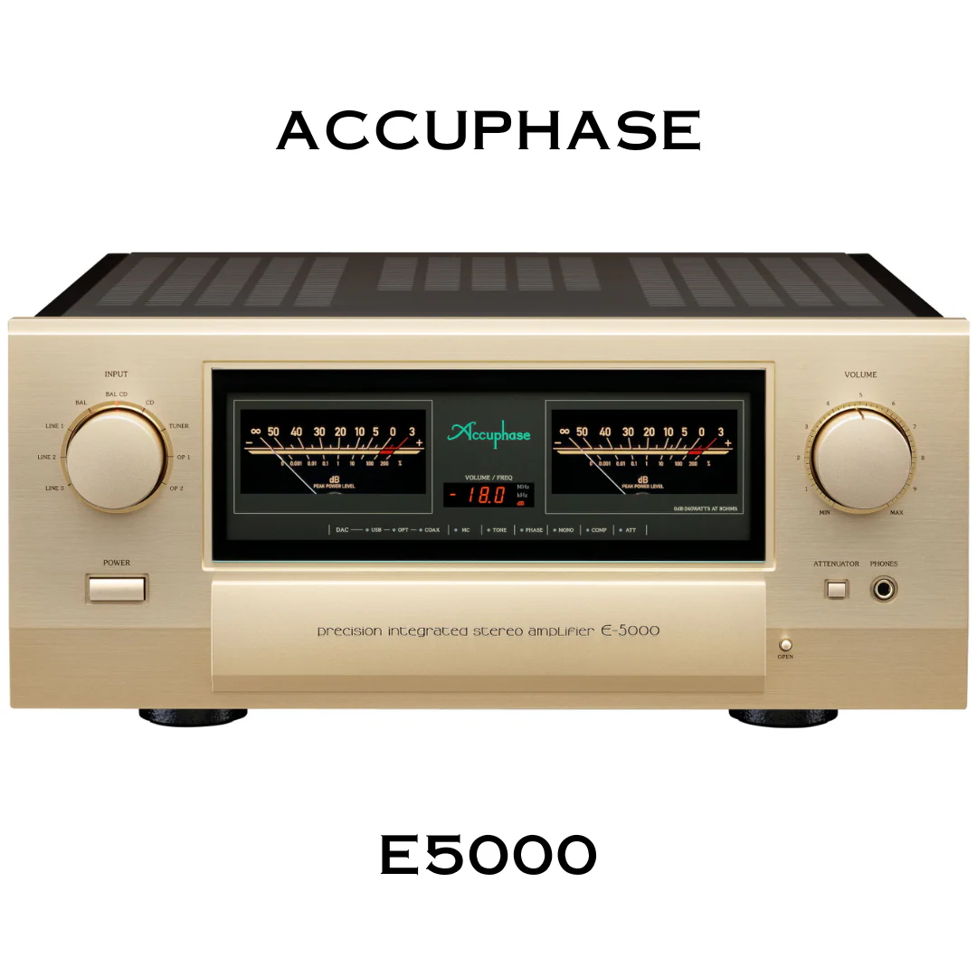 Accuphase E-5000 - Ampli intégré 240 WRMS/C, A/B, facteur amortissement de 1000 - Image 3