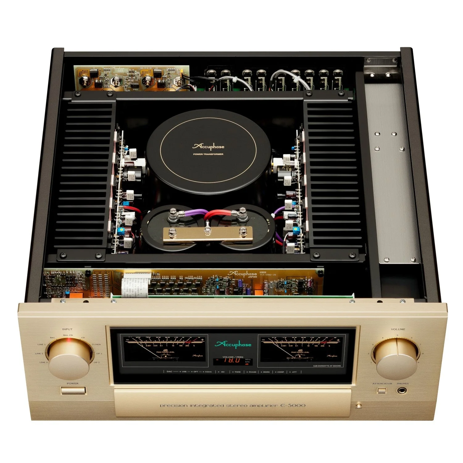 Accuphase E-5000 - Ampli intégré 240 WRMS/C, A/B, facteur amortissement de 1000 - Image 4