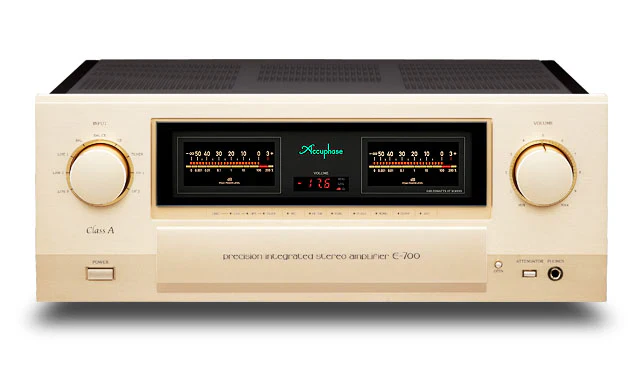 Accuphase E-700 - Amplificateur stéréo intégré 35W/C Pur Classe A, facteur amortissement de 1000 - Image 3