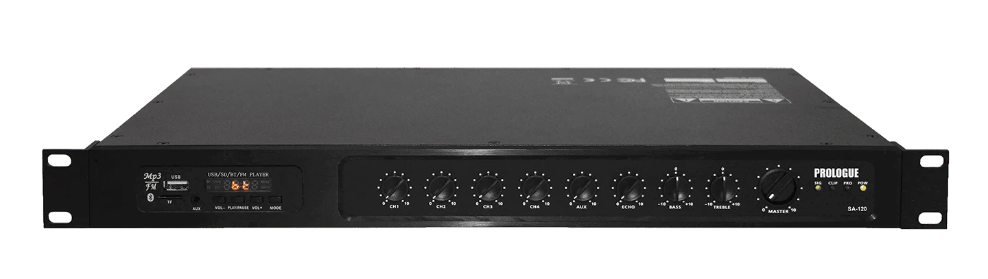 Amplificateur commercial 70 V mono 120W RMS - Image 2