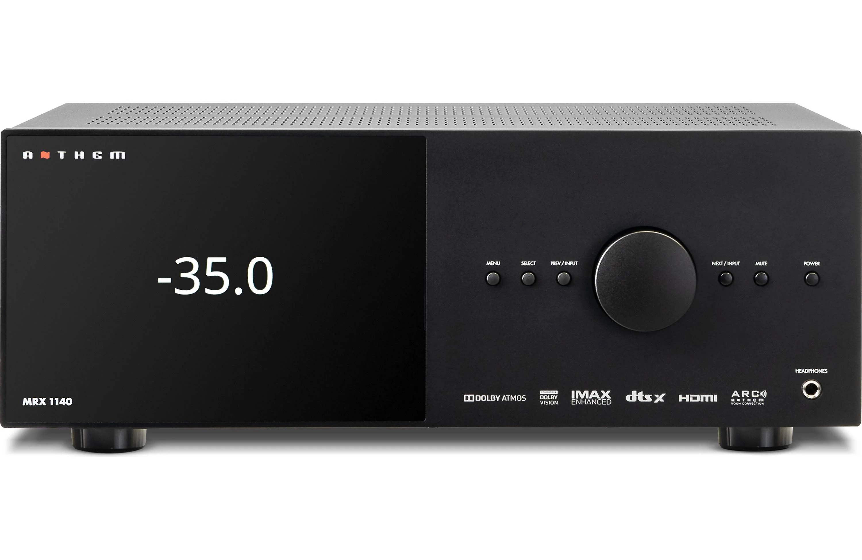 Anthem MRX1140 8K - Récepteur cinéma maison 11.2, 8K, 140W, 11 canaux amplifiés, 15.2 préamplifiés, Calibration ARC - Image 4
