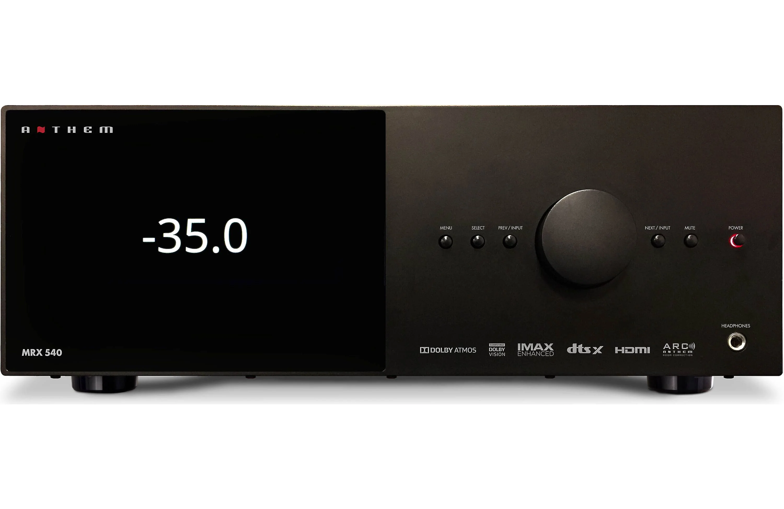 Anthem MRX540 8K - Récepteur cinéma maison 5.2, 8K, 100W, 5 canaux amplifiés, 7.2 préamplifiés, Calibration ARC - Image 5