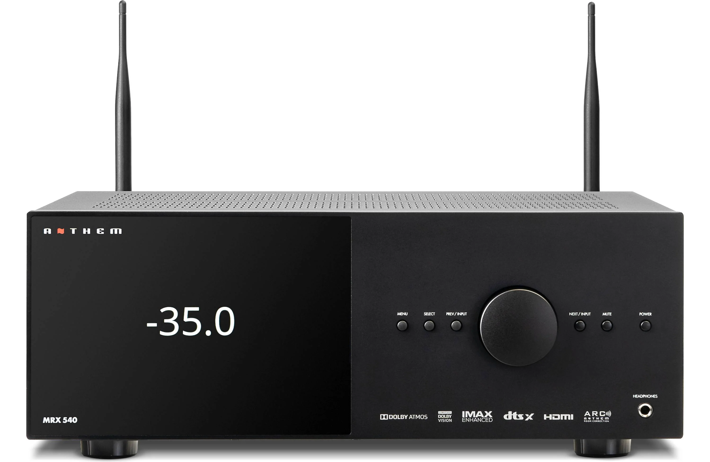 Anthem MRX540 8K - Récepteur cinéma maison 5.2, 8K, 100W, 5 canaux amplifiés, 7.2 préamplifiés, Calibration ARC - Image 6