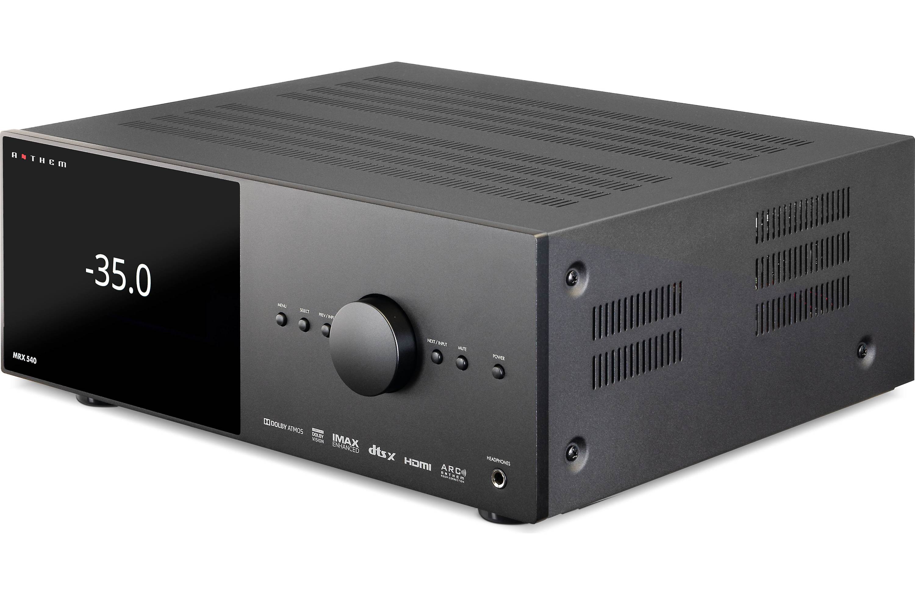 Anthem MRX540 8K - Récepteur cinéma maison 5.2, 8K, 100W, 5 canaux amplifiés, 7.2 préamplifiés, Calibration ARC - Image 9