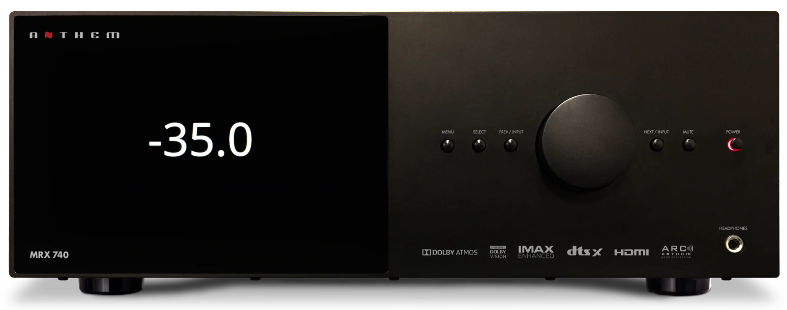 Anthem MRX740 8K - Récepteur cinéma maison 7.2, 8K, 140W, 7 canaux amplifiés, 11.2 préamplifiés, Calibration ARC - Image 6