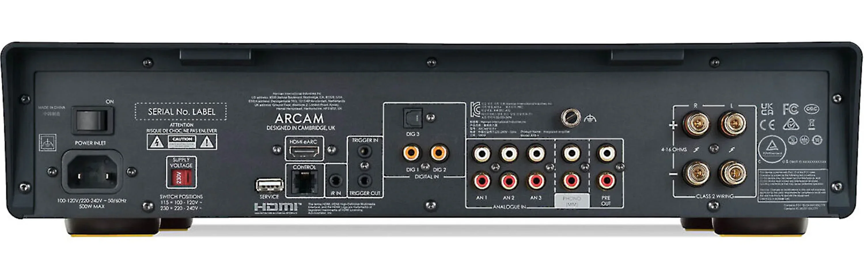 ARCAM A15+ | Amplificateur stéréo intégré 80Watts/Canal avec Bluetooth et Auracast - Image 3