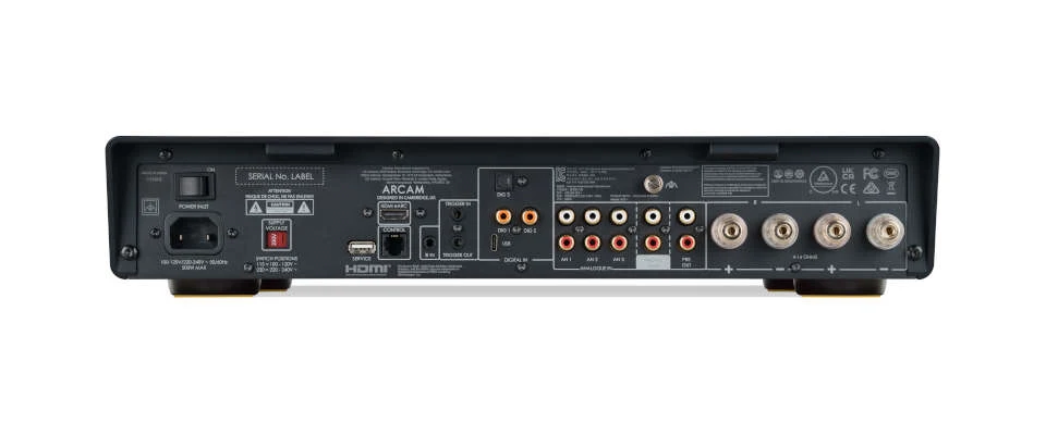 ARCAM A25+ | Amplificateur stéréo intégré Bluetooth et Auracast 100Watts/Canal - Image 5