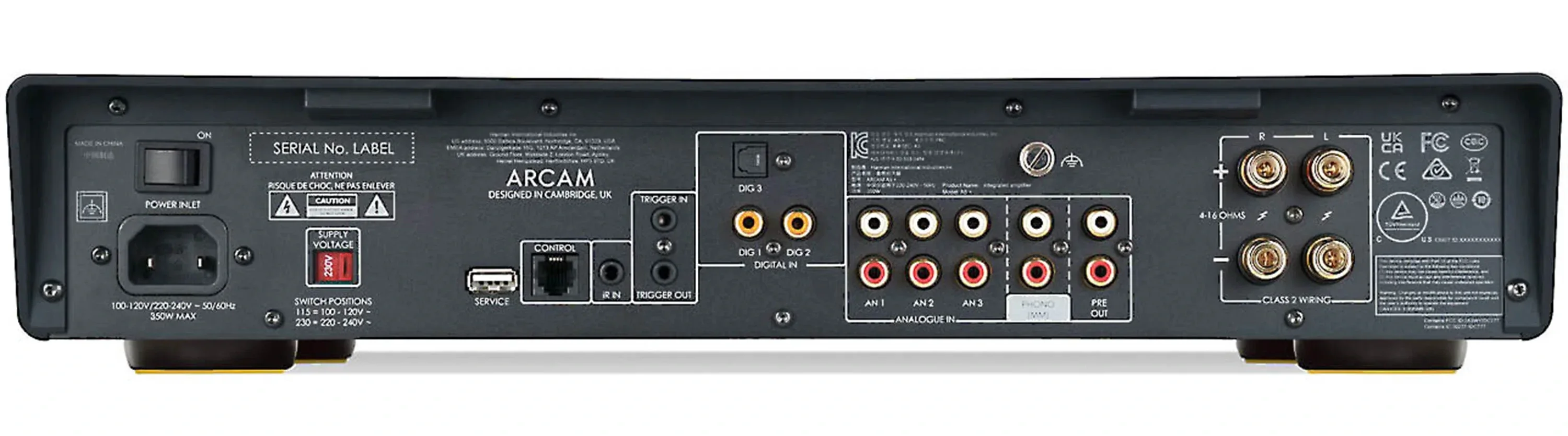 ARCAM A5+ | Amplificateur stéréo intégré 50Watts/Canal avec Bluetooth et Auracast - Image 3