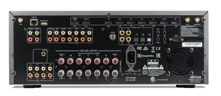 ARCAM AVR11 - Récepteur cinéma maison 7.1.4, 60 Watts, 7 Canaux amplifiés - Image 3