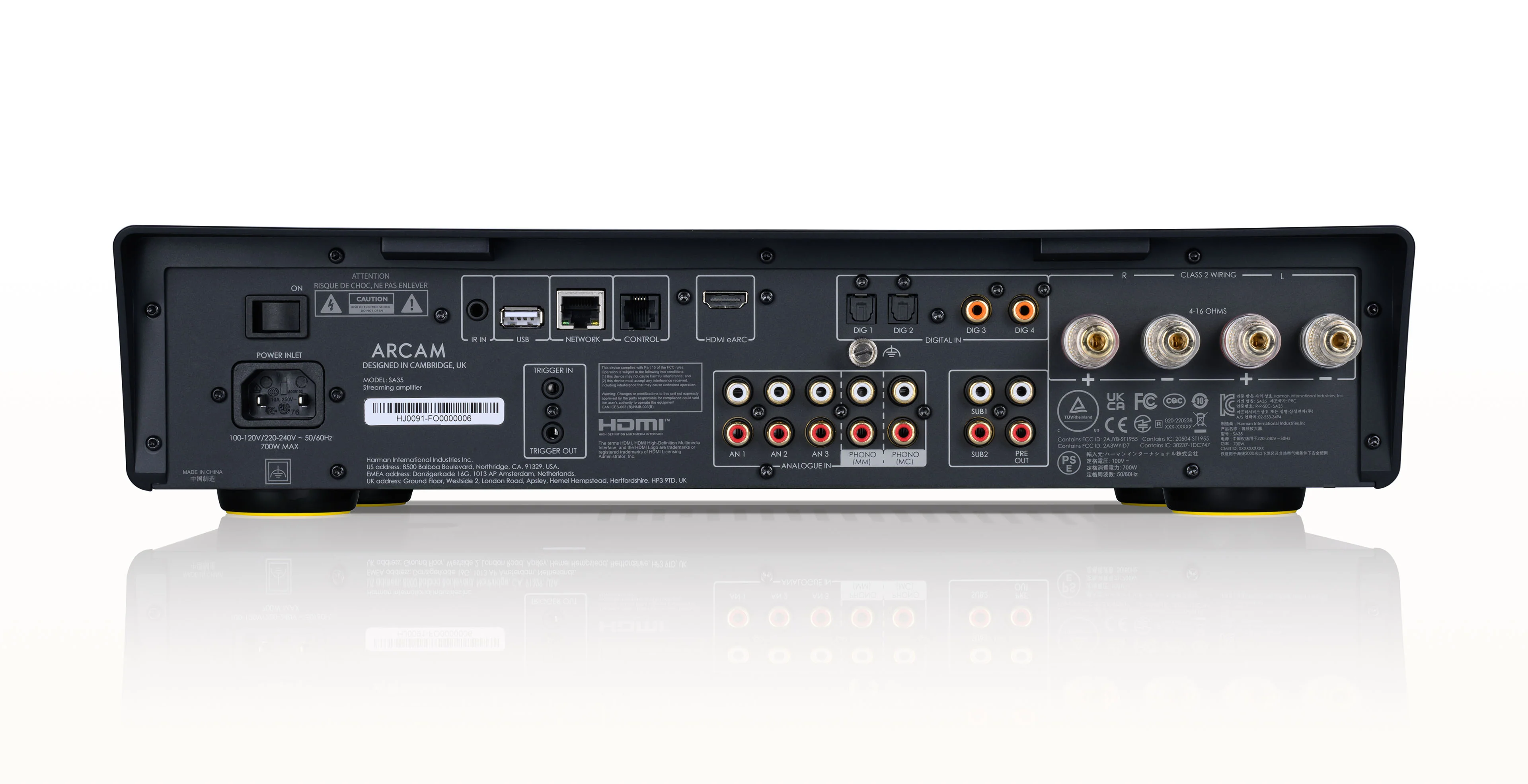 ARCAM SA35 - Amplificateur réseau intégré 120 Watts par canal - Image 5