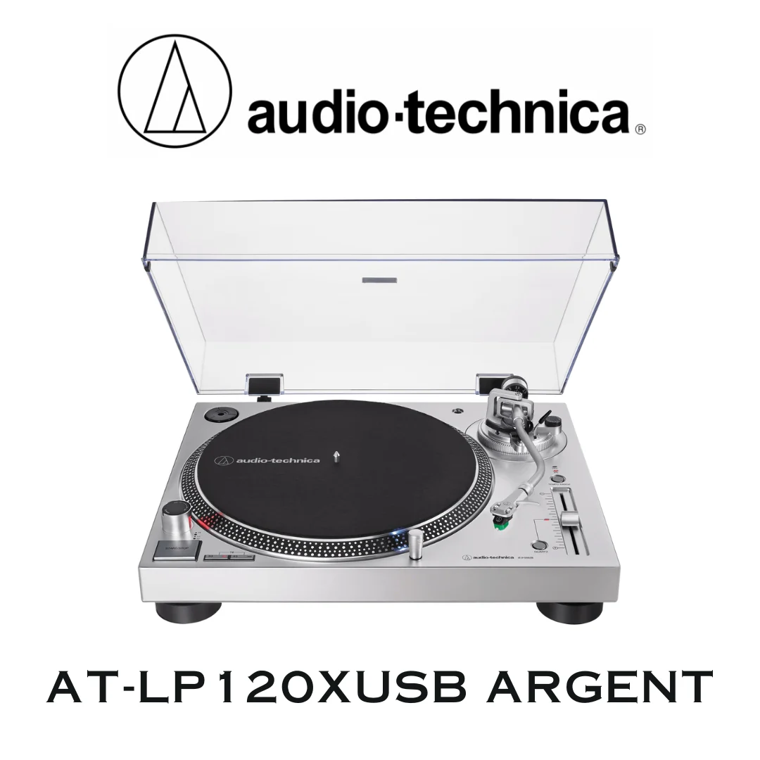 Audio-Technica AT-LP120XUSB – Table Tournante USB à Entraînement Direct pour Numérisation de Vinyles - Image 2