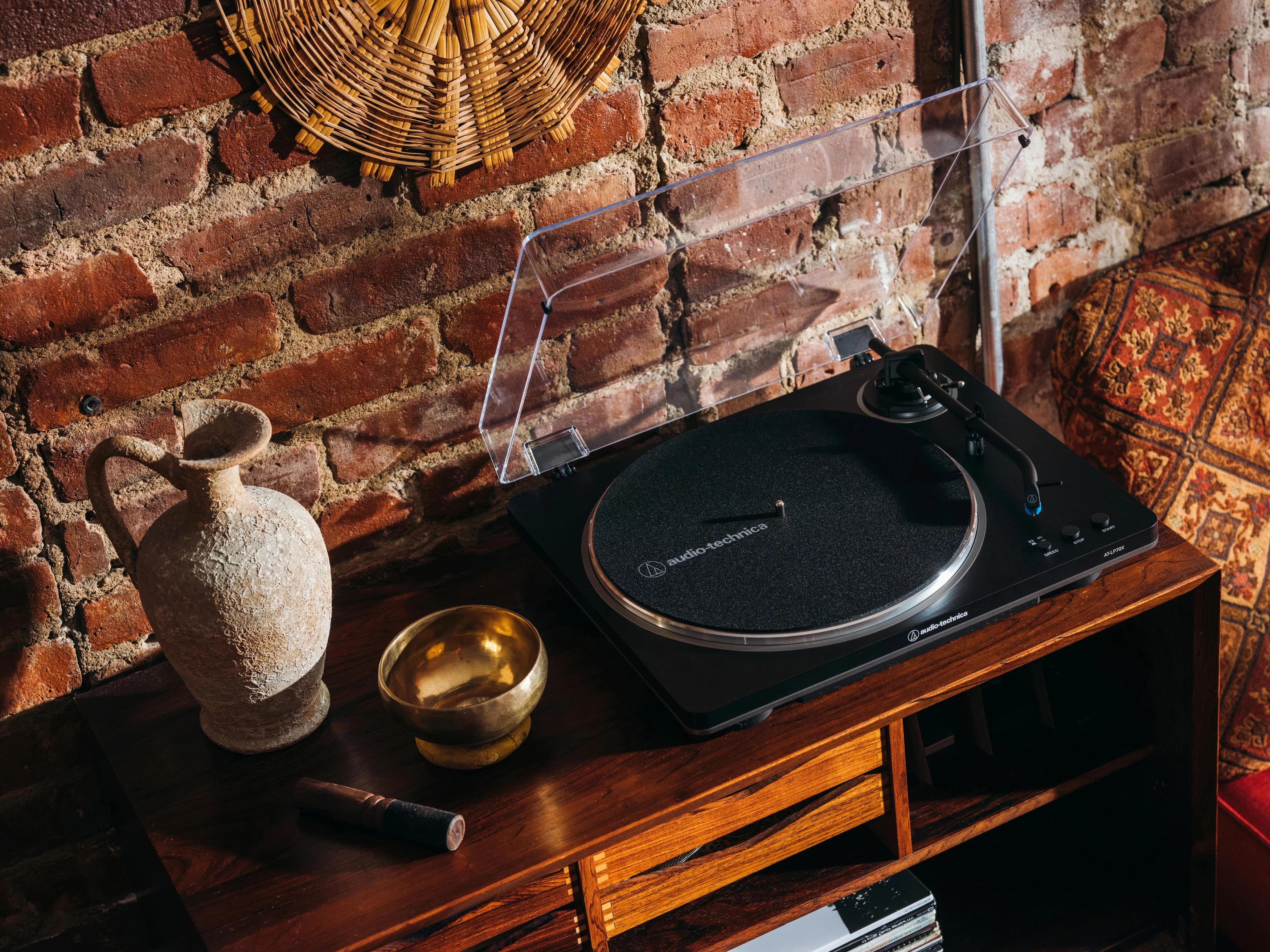 audio-technica AT-LP70XB - Table tournante à entraînement par courroie entièrement automatique - Image 17