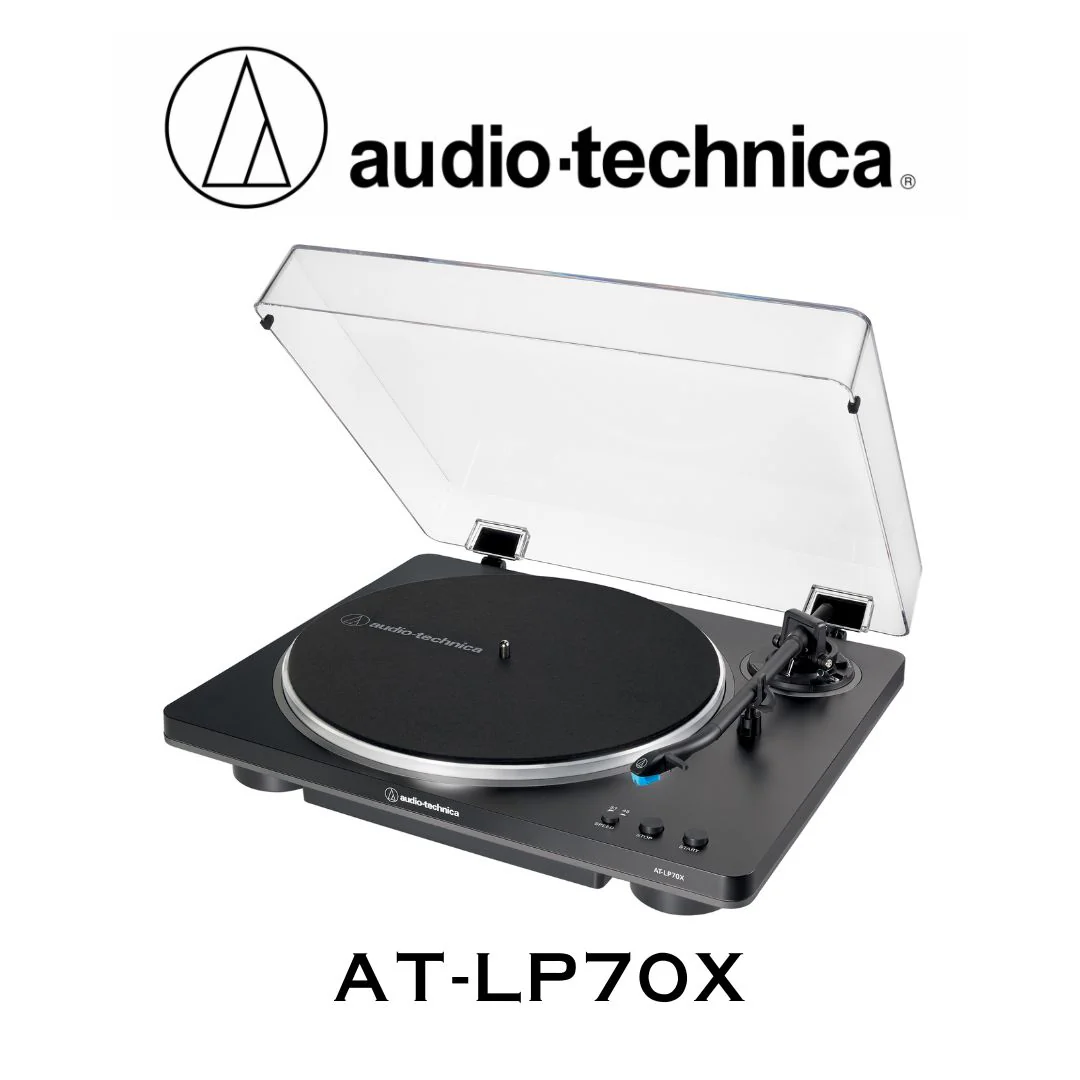 audio-technica AT-LP70XB - Table tournante à entraînement par courroie entièrement automatique - Image 2