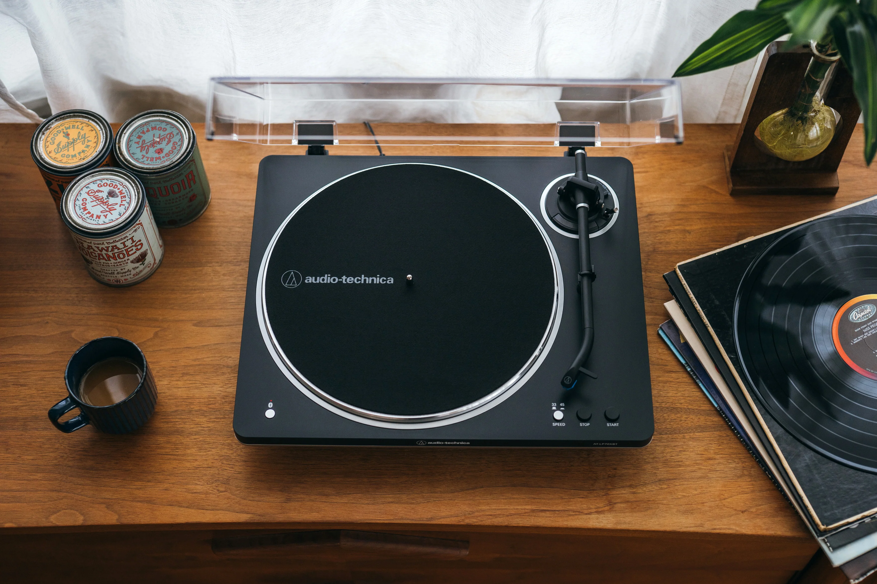 audio-technica AT-LP70XBT - Table tournante automatique Bluetooth à entraînement par courroie - Image 14
