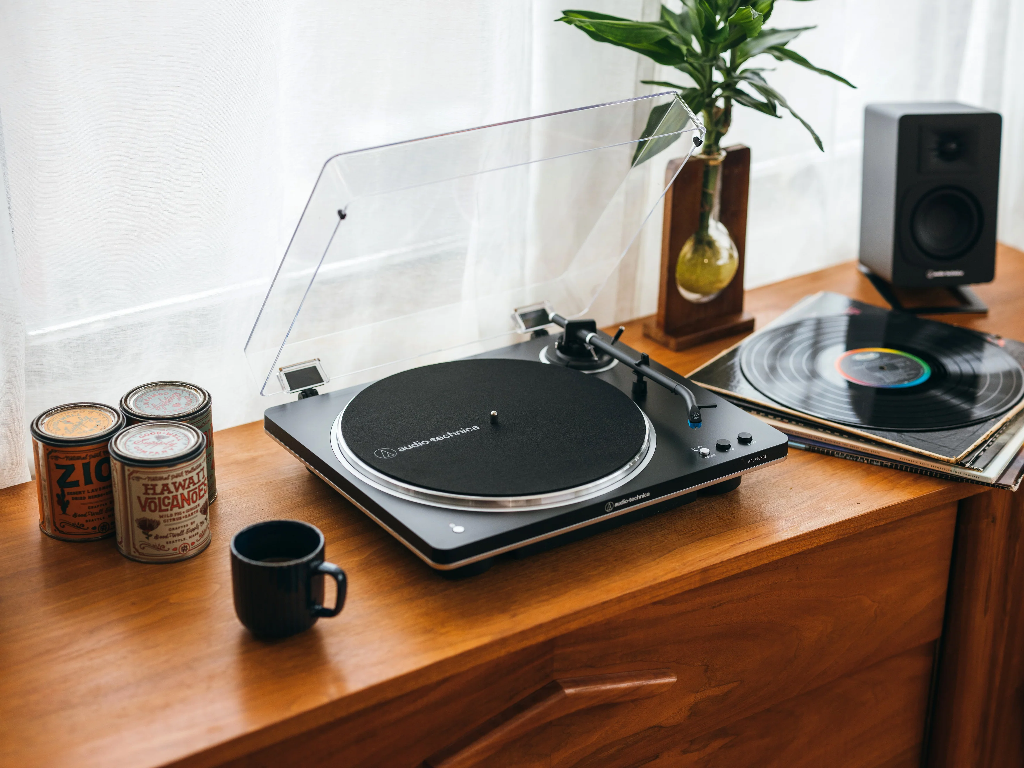 audio-technica AT-LP70XBT - Table tournante automatique Bluetooth à entraînement par courroie - Image 15