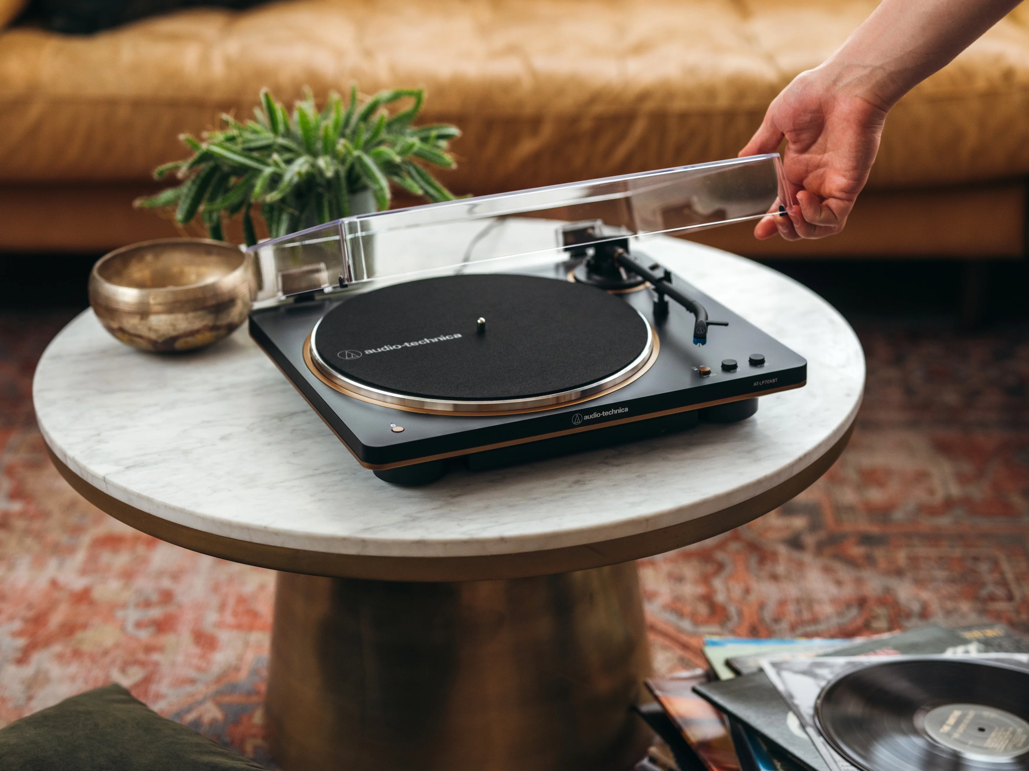 audio-technica AT-LP70XBT - Table tournante automatique Bluetooth à entraînement par courroie - Image 17