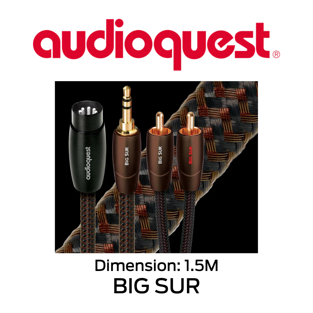AudioQuest Big Sur - Câbles analogiques RCA mâle à RCA mâle (la paire) - Image 15