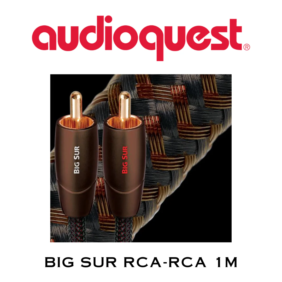 AudioQuest Big Sur - Câbles analogiques RCA mâle à RCA mâle (la paire) - Image 3