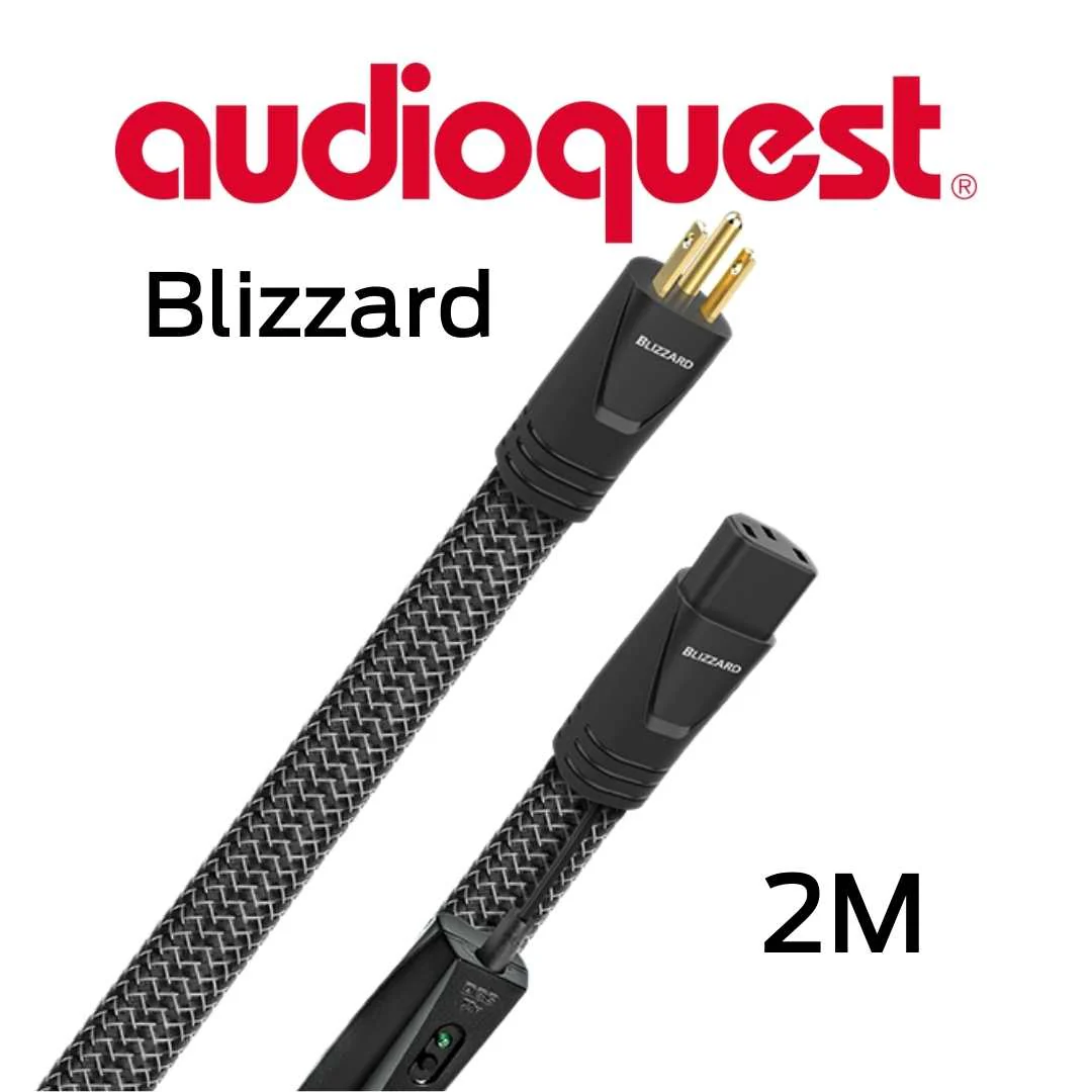 Audioquest Blizzard - Câble d'alimentation 3 pôles à faible distorsion clibre 12AWG 20 Amp@60HZ 72vDBS - Image 3