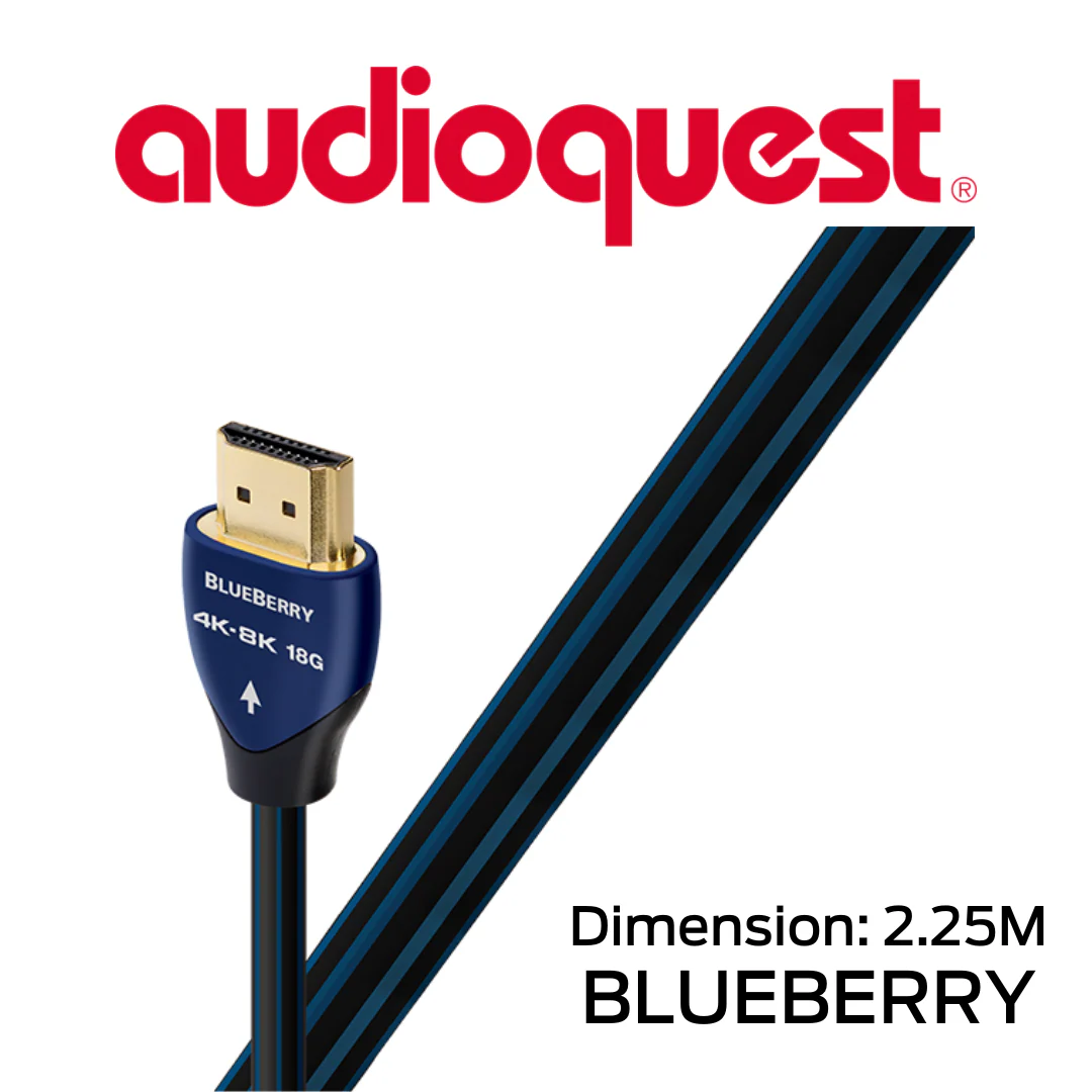 AudioQuest Blueberry 18 - Câble HDMI 4K/8K - Image 4