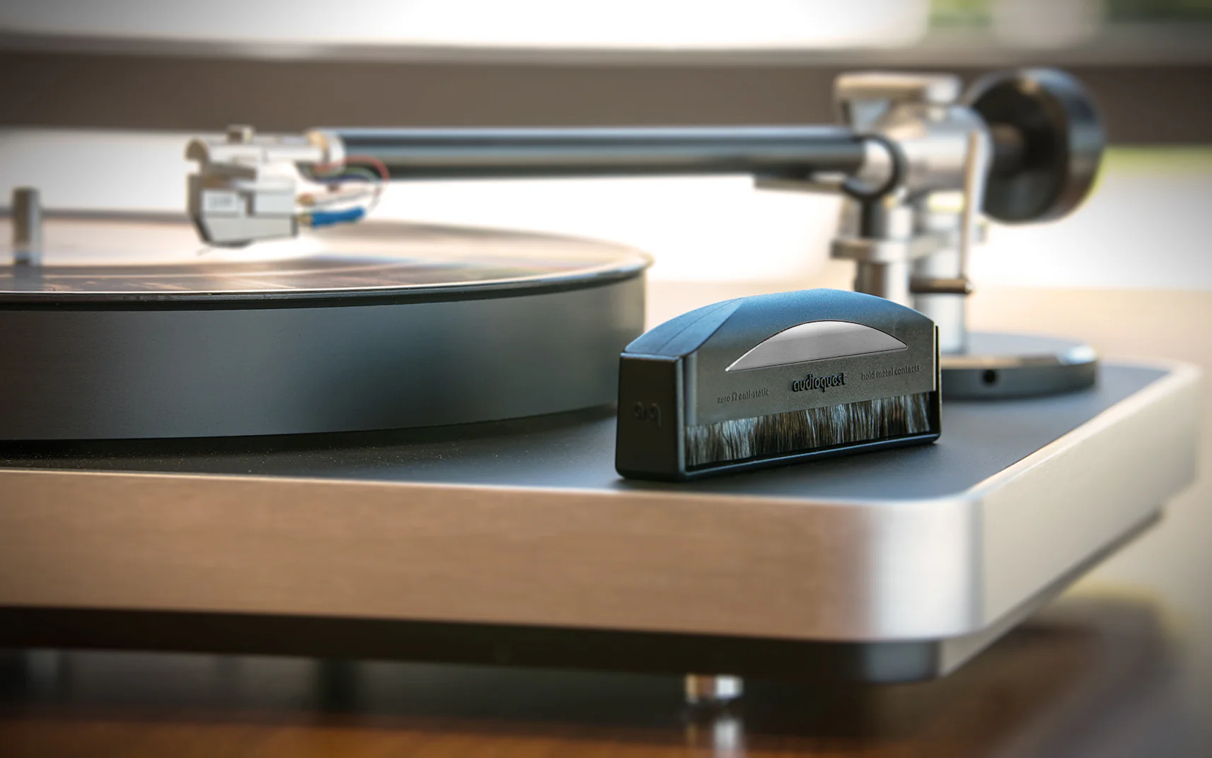 Audioquest - Brosse pour vinyle antistatique argentée - Image 7