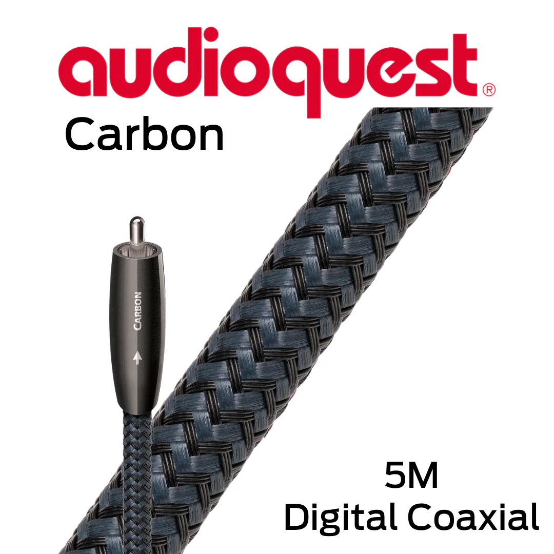 Audioquest Carbon - Câbles d'interconnexion coaxial 21 AWG 5% argent - Image 7