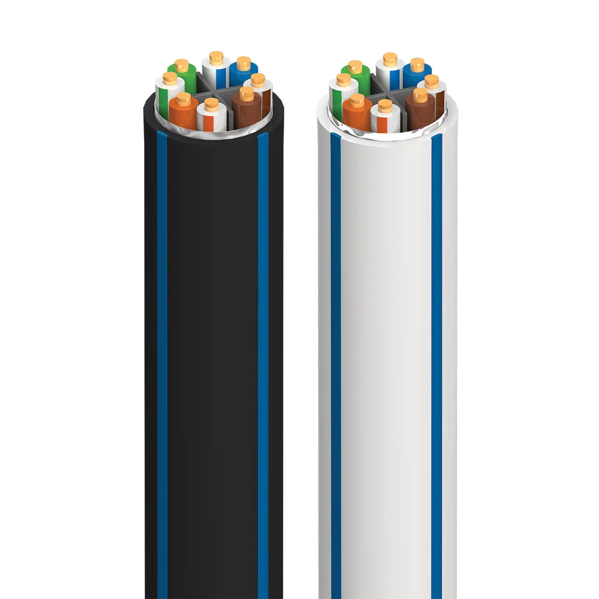 Audioquest CAT600FMJ - Câble Ethernet Haut de gamme à conducteurs en cuivre massif à grains longs (LGC) (Vendu au pied) - Image 2