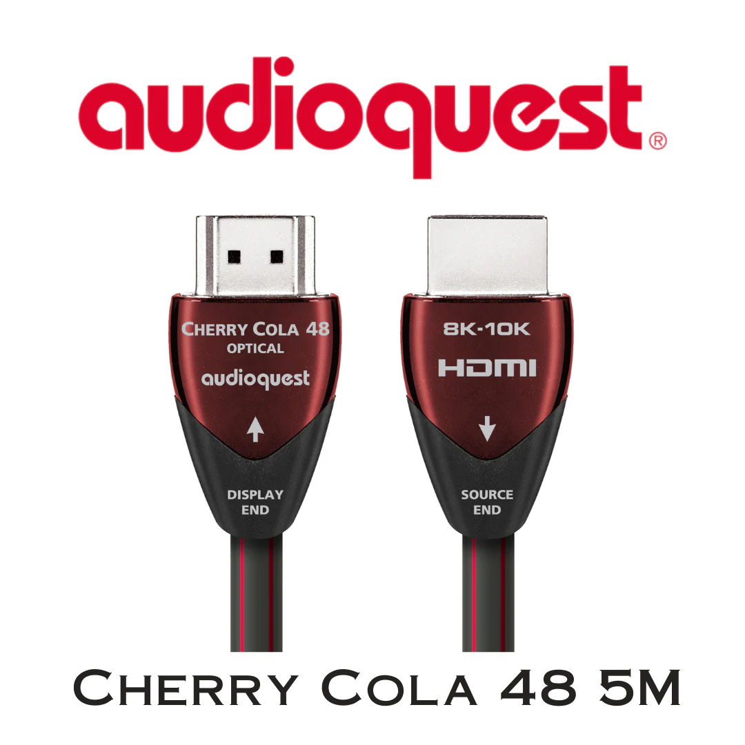 Audioquest Cherry Cola 48 - Câble HDMI Optique actif 0.5% argent - Image 2