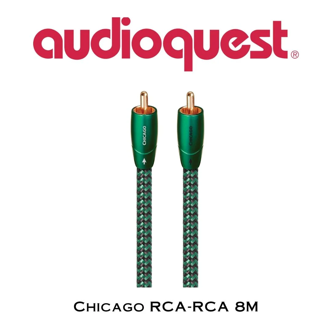 Audioquest Chicago | Câble Audio RCA-RCA Interconnexion (Paire) - Image 11
