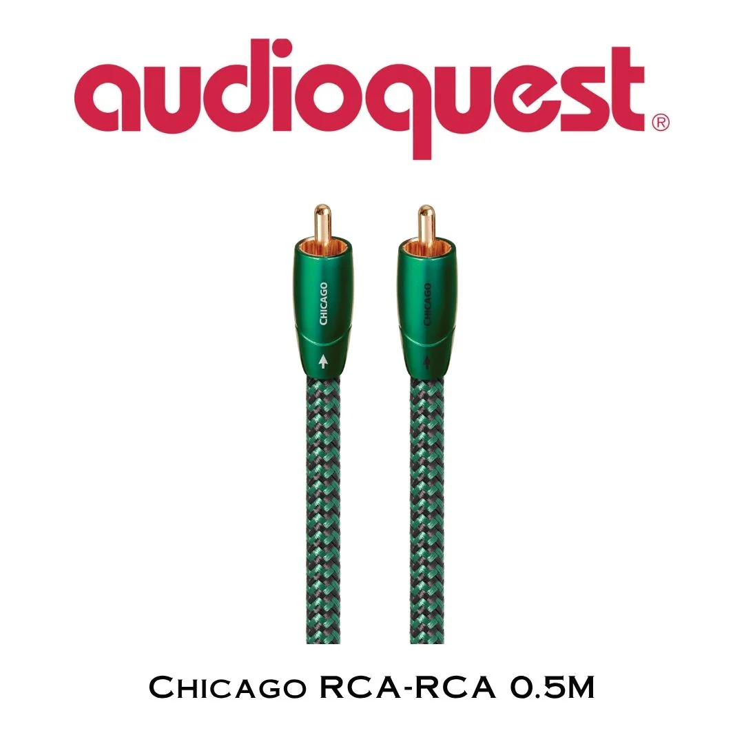 Audioquest Chicago | Câble Audio RCA-RCA Interconnexion (Paire) - Image 2