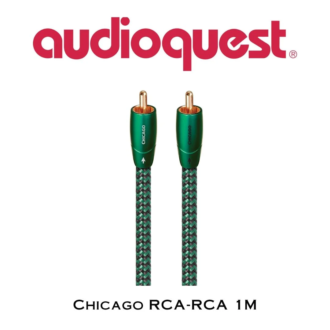 Audioquest Chicago | Câble Audio RCA-RCA Interconnexion (Paire) - Image 4