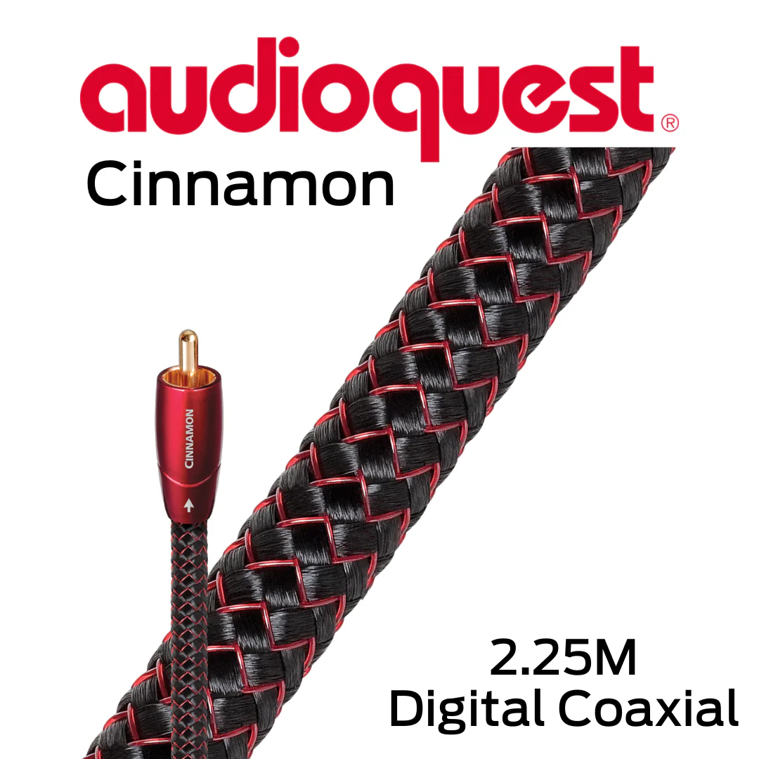 Audioquest Cinnamon - Câbles interconnexion coaxial digital 24AWG 1.25% argent - Image 4