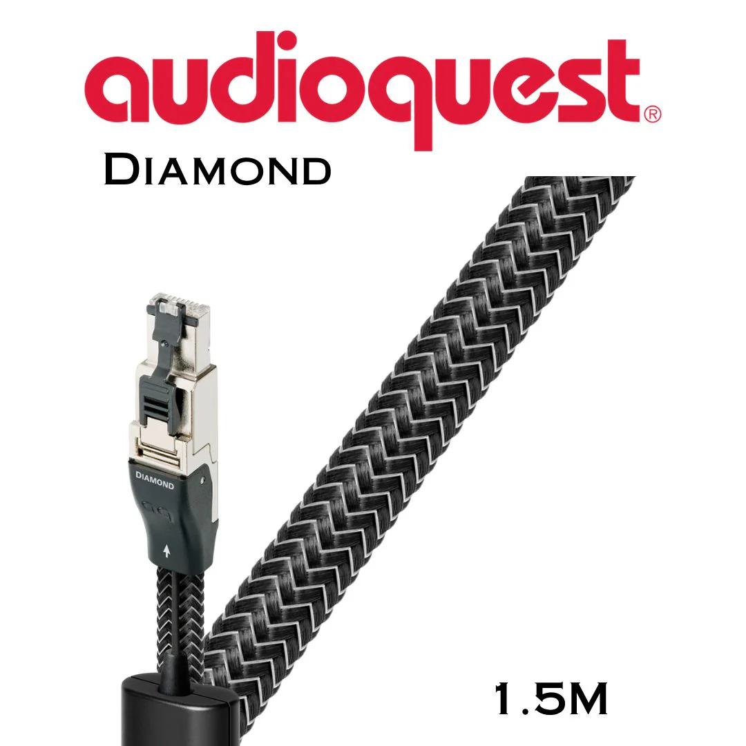 Audioquest Diamond 72v DBS - Câbles réseaux (Ethernet) 100% argent surface - Image 2