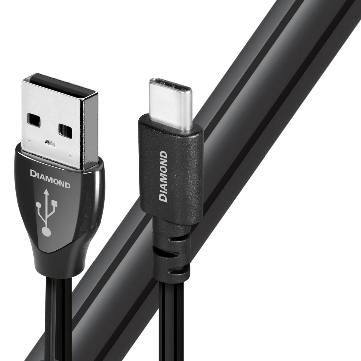 Audioquest Diamond - Câble USB A à USB C 72v DBS à surface 100% solide Argent - Image 3