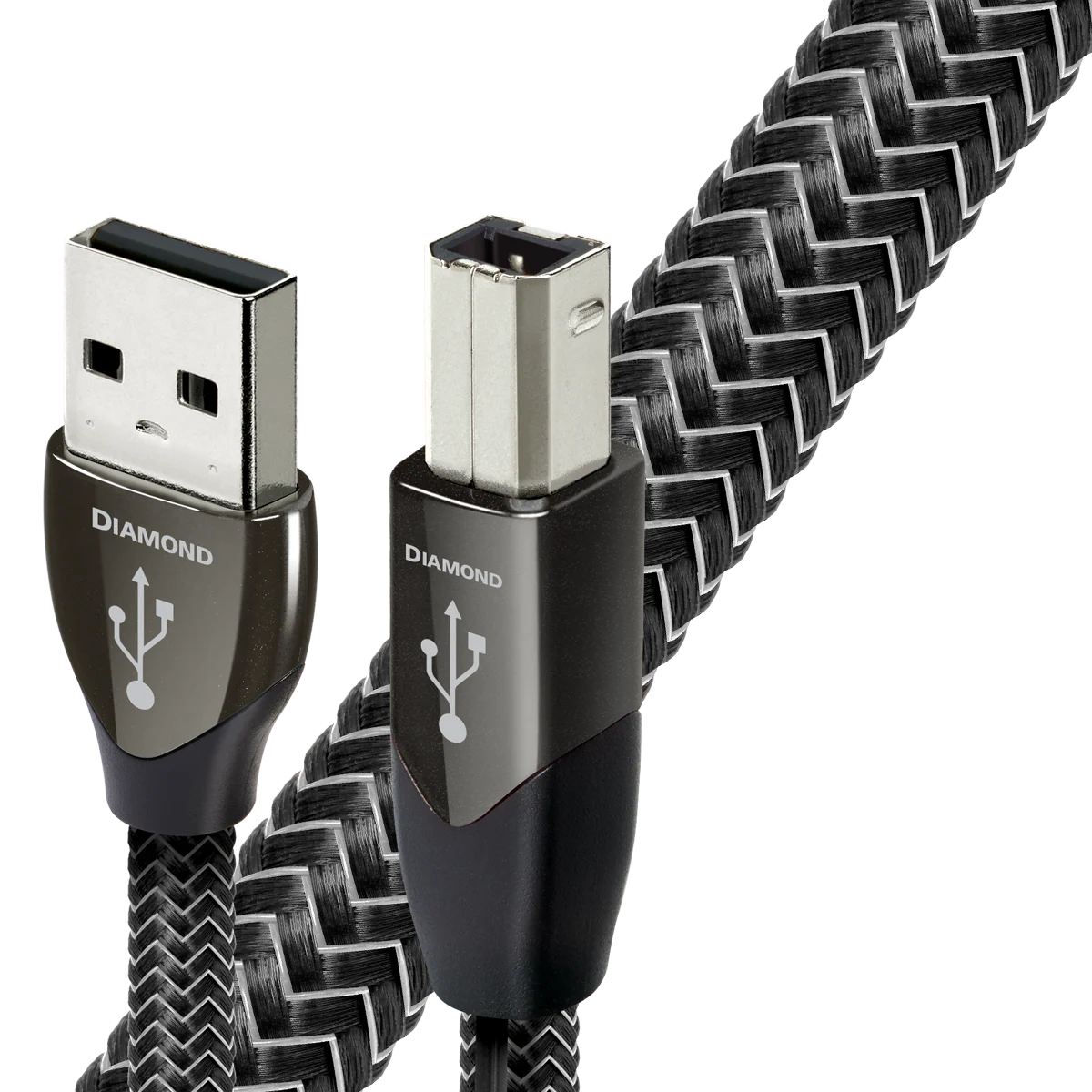 Audioquest Diamond - Câbles d'interconnexion USB A-B 72v 100% argent - Image 6