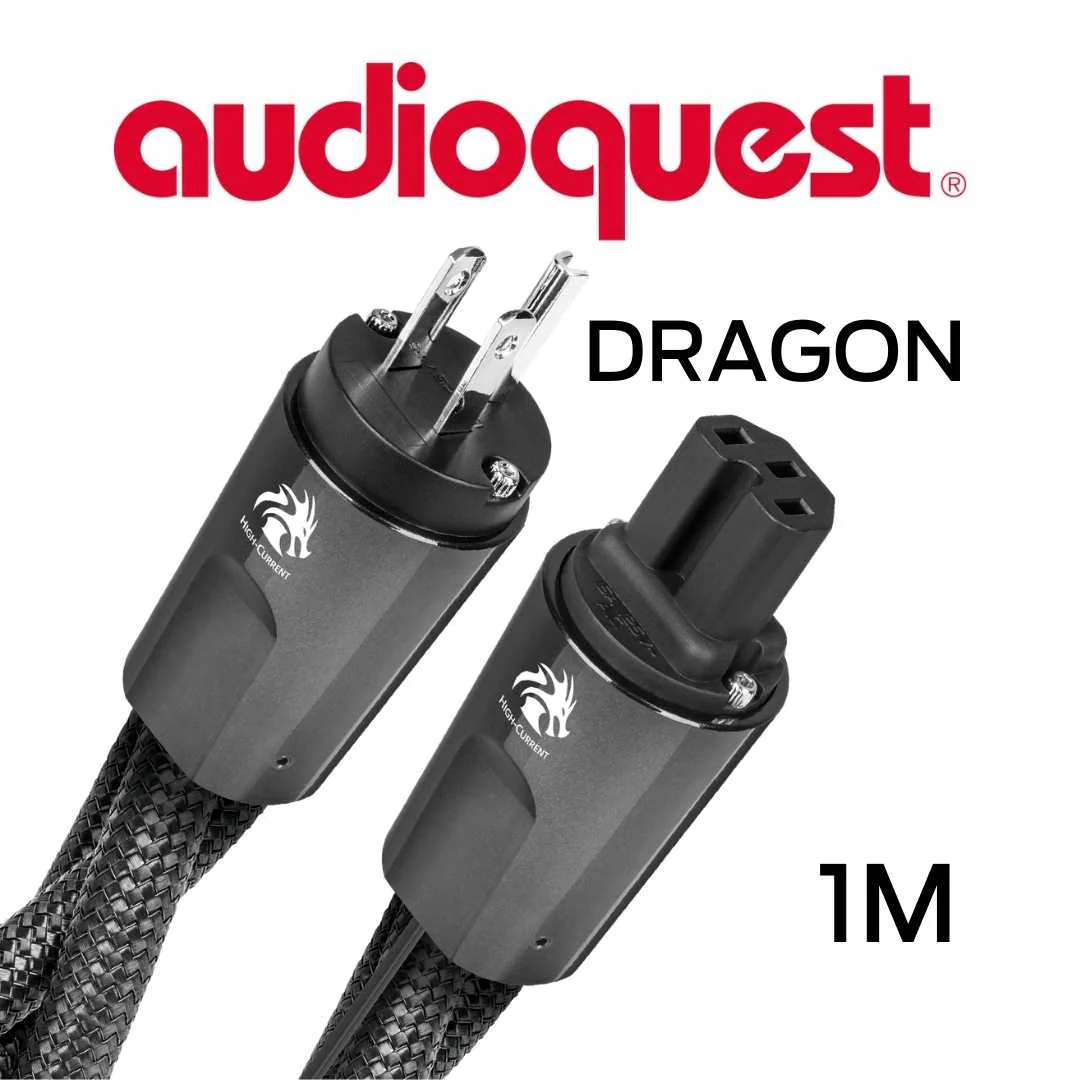 Audioquest Dragon - Câble d'alimentation à courant élevé variable 11AWG 20Amp RMS@125VAC 72vDBS - Image 2
