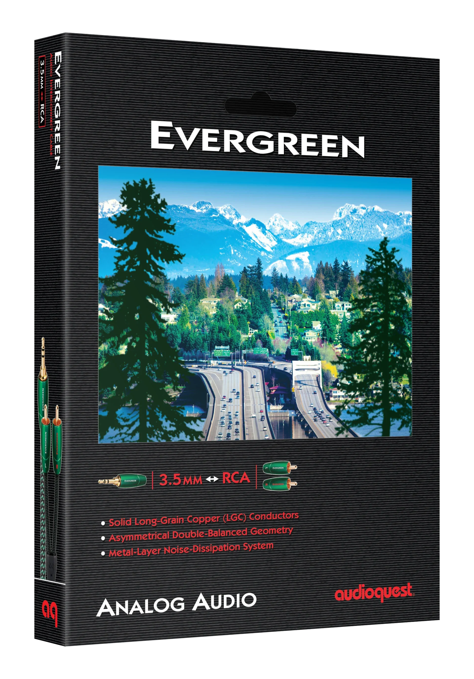 AudioQuest Evergreen | Câbles d'interconnexion stéréo 3.5mm mâle à RCA - Image 12