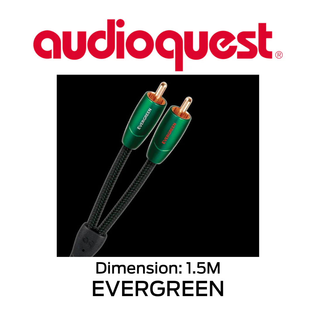 AudioQuest Evergreen - Câbles analogiques RCA mâle à RCA mâle (paire) - Image 4