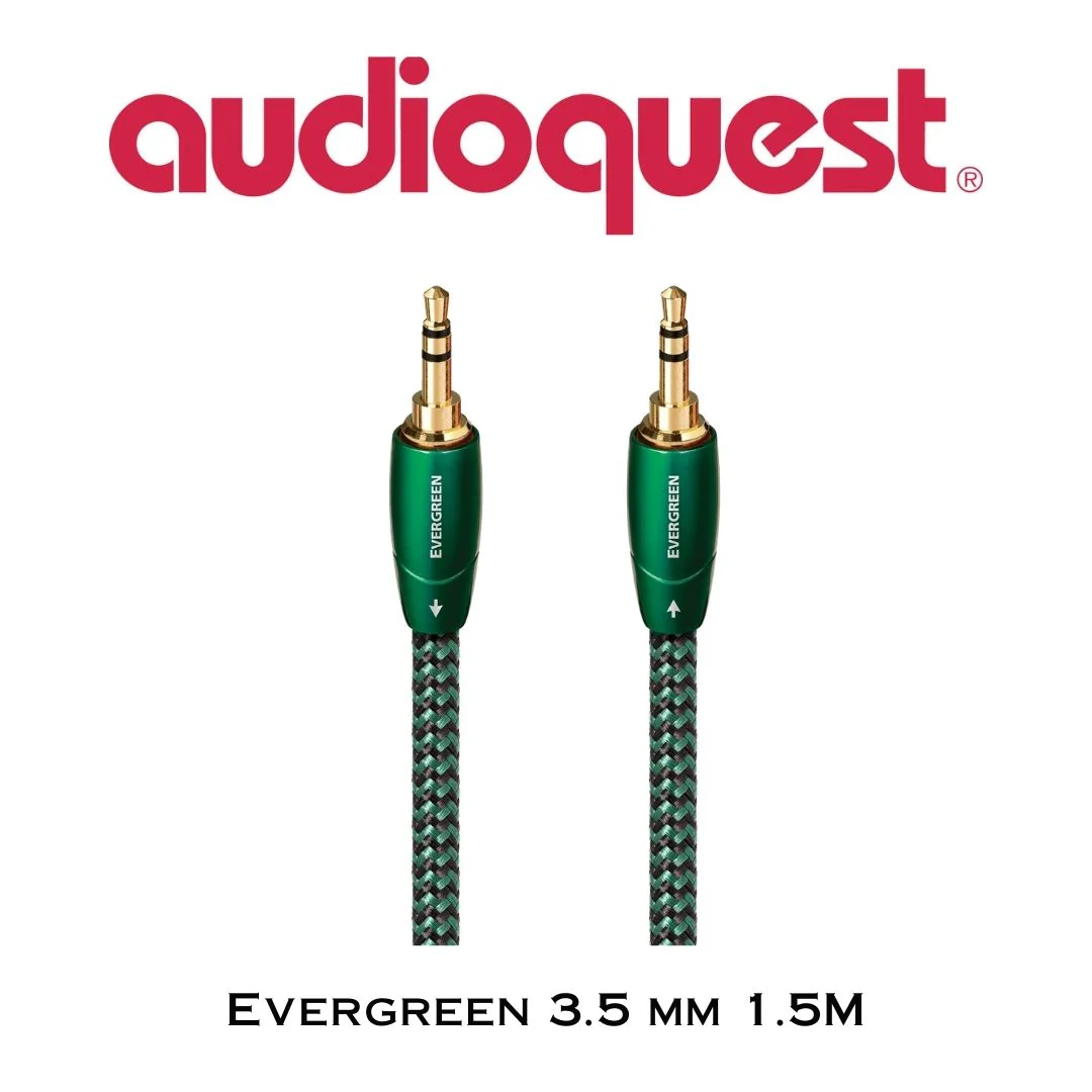 Audioquest Evergreen | Câble interconnexion stéréo 3.5mm Mini - Image 4