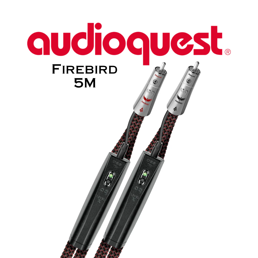 Audioquest Firebird - Câble audio RCA-RCA ◉ 72 V DBS (paire) - Image 10