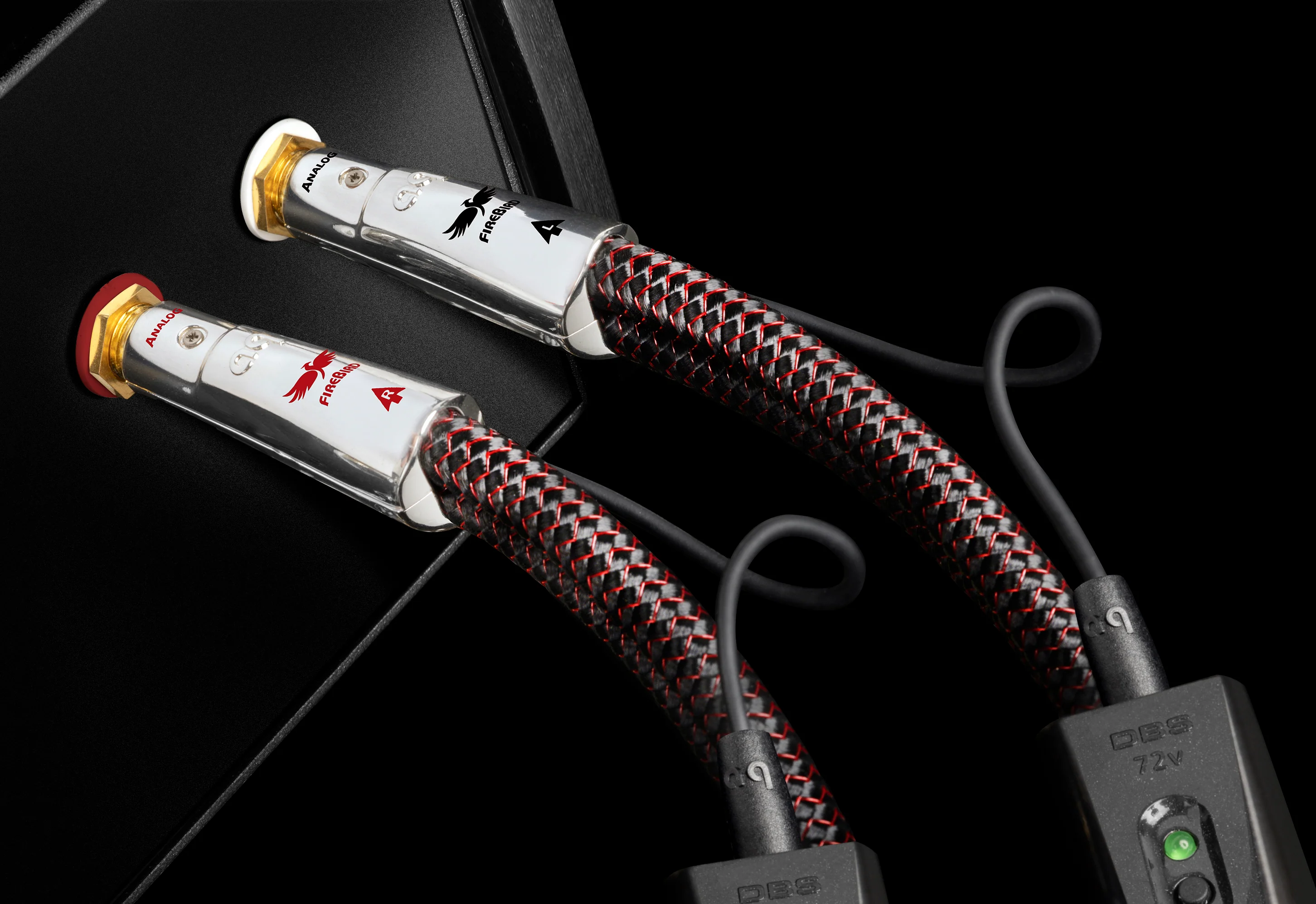 Audioquest Firebird - Câble audio RCA-RCA ◉ 72 V DBS (paire) - Image 12