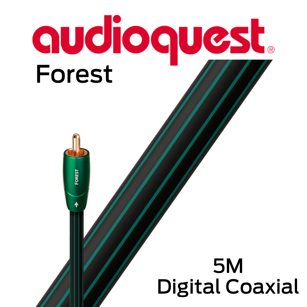 Audioquest Forest - Câble interconnexion coaxial/digital 24AWG 0.5% argent - Image 6