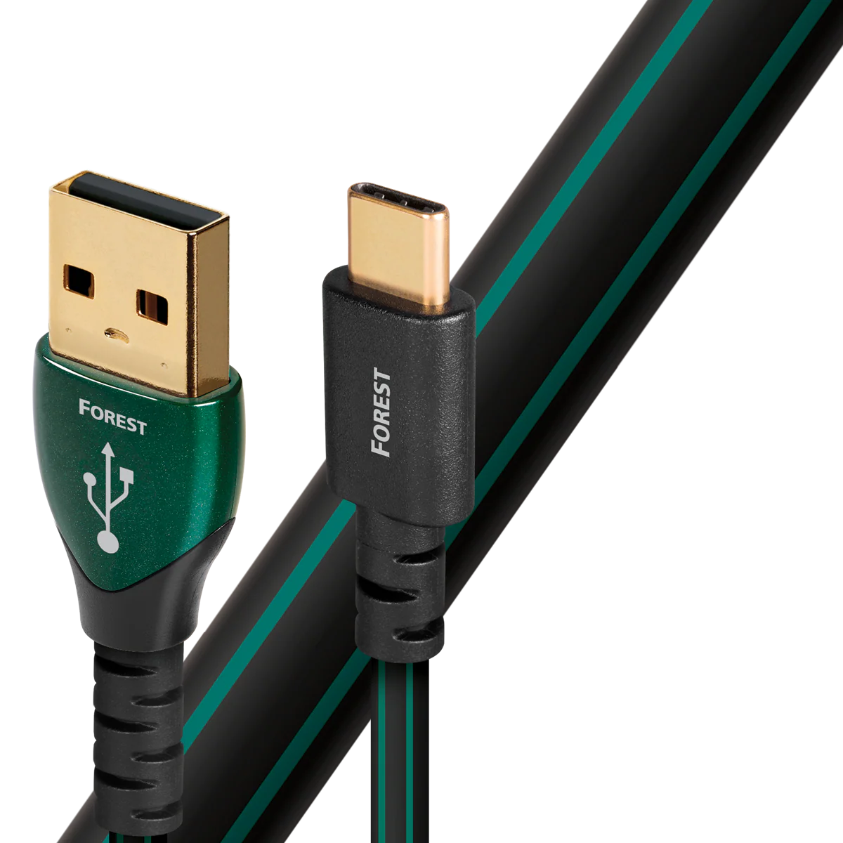 Audioquest Forest - Câble USB A à USB C à surface 0.5% solide Argent - Image 3