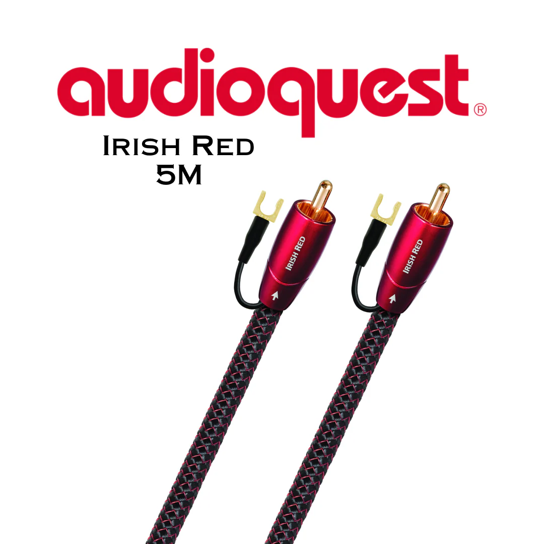 Audioquest Irish Red - Câbles pour caisson de basses à 0,5% d'argent - Image 4