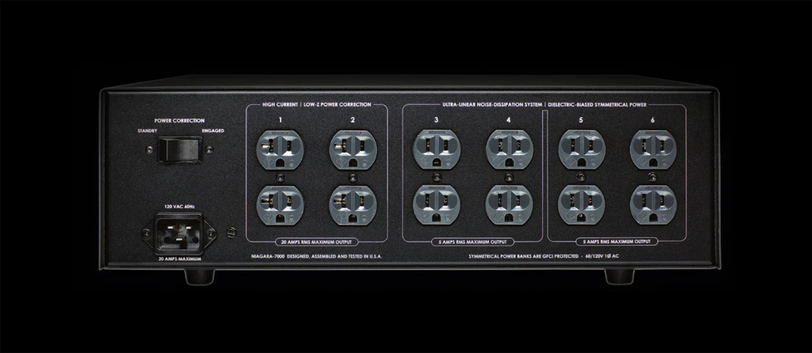 Audioquest Niagara 7000 - Barre d'alimentation 12 prises audiophile! - Image 5