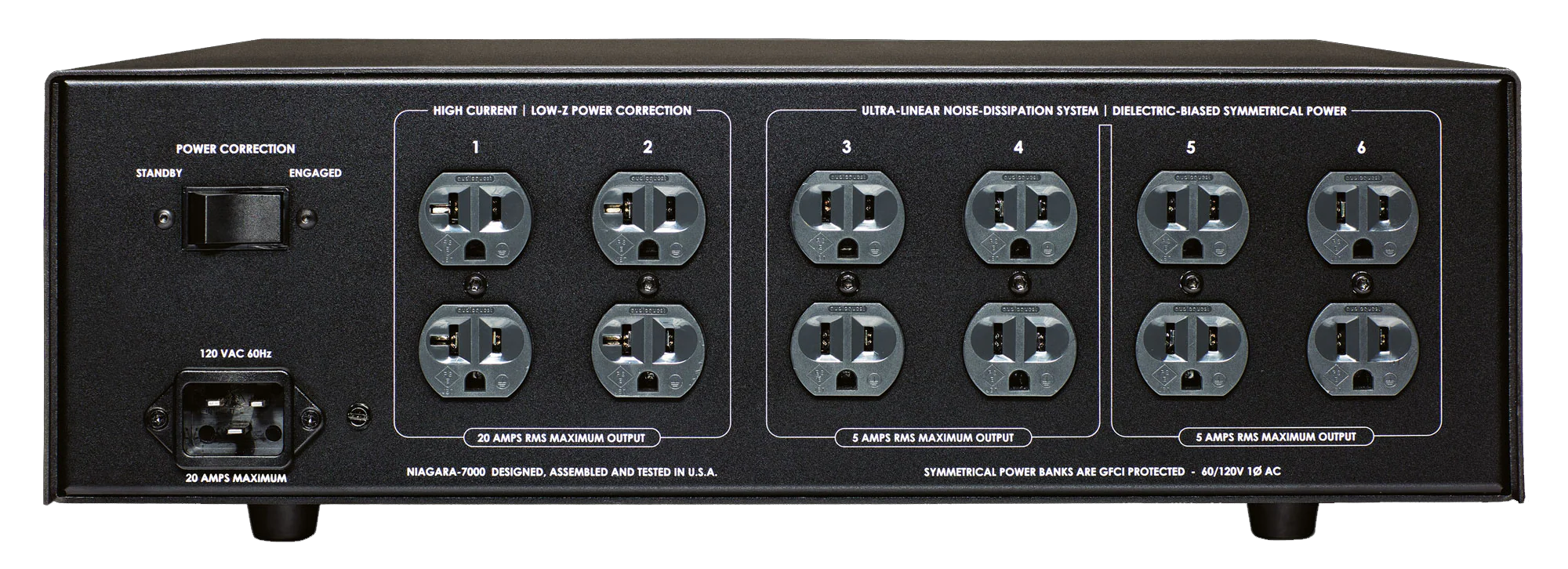 Audioquest Niagara 7000 - Barre d'alimentation 12 prises audiophile! - Image 6