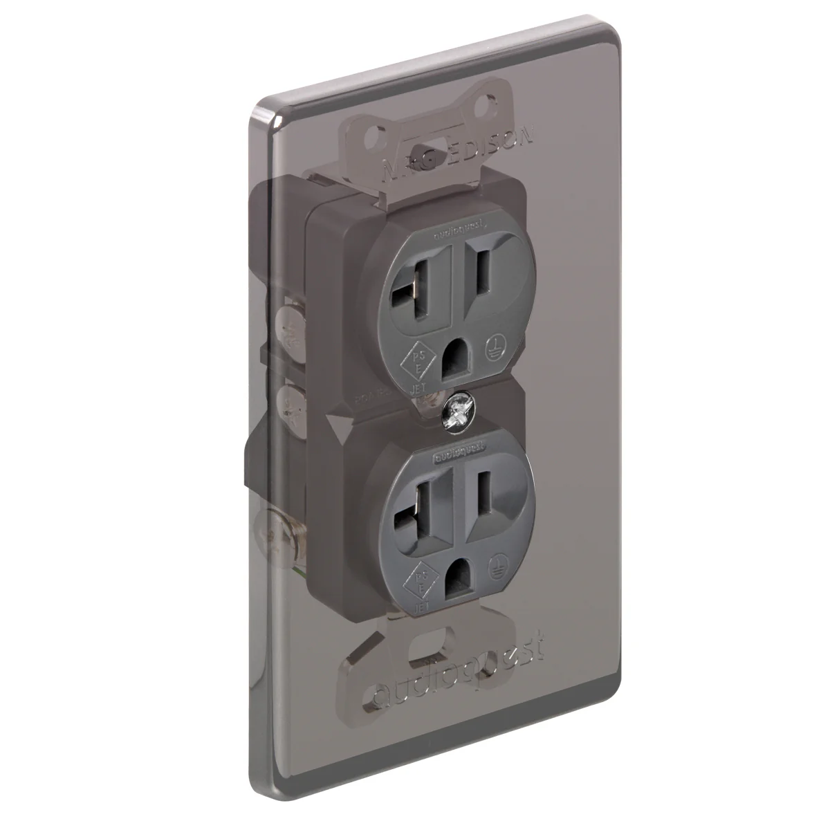 Audioquest NRG Edison 20 - Prise murale duplex 20 ampères - Image 4
