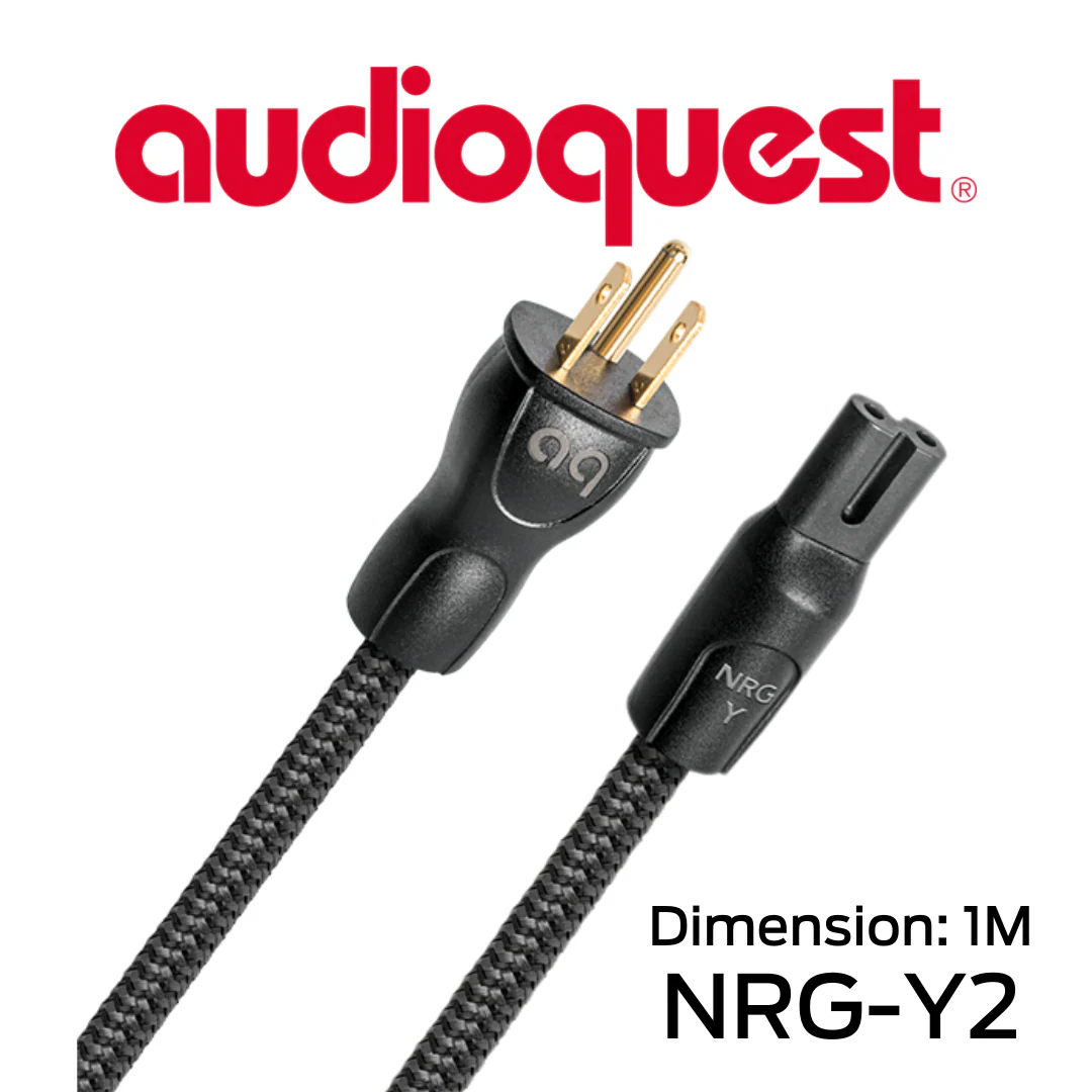Audioquest NRGY2 - Câble d'alimentation tripolaire calibre 17AWG - Image 3